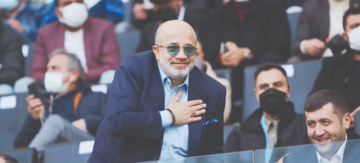 Başkan Sancak, Galatasaray maçında tribünde