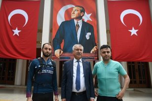 Bayraklı, Onurlu Bisiklet Yolculuğu…