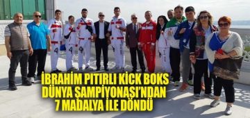İbrahim Pıtırlı Kick Boks Dünya Şampiyonası’ndan 7 Madalya İle Döndü