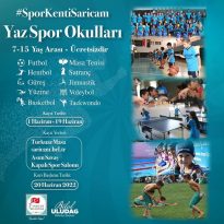 Sarıçam’da Yaz Spor Okulları başlıyor.