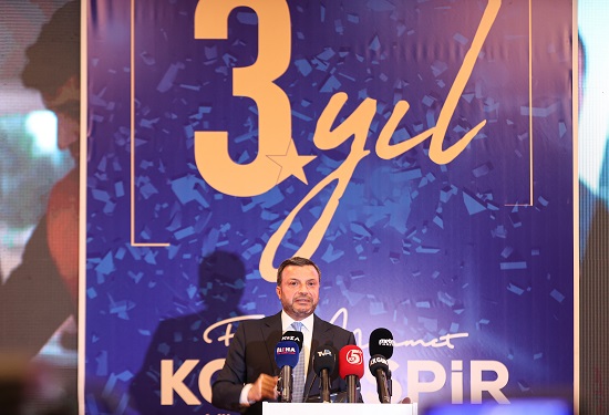 Başkan Kocaispir Görevdeki 3 Yılını Değerlendirdi