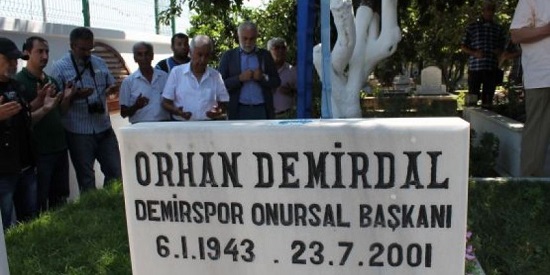 Orhan Demirdal unutulmadı