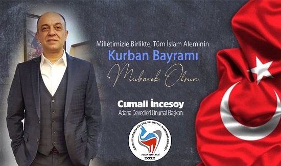 Cumali İncesoy’dan Kurban Bayramı Mesajı