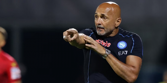 Spalletti: “İyi bir takımla oynadık”