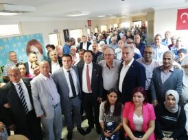 Kürkçüoğlu’ndan Miting gibi adaylık açıklaması