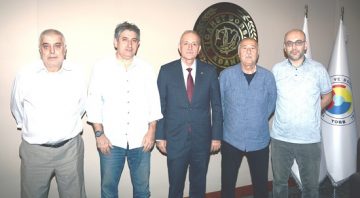 Başkan Bilgiç’e ‘Hayırlı olsun’ ziyareti