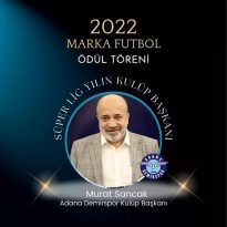Yılın Başkanı Adana Demirspor Kulüp Başkanı Murat Sancak