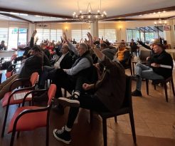 Ali Cerit, 4. kez başkanlığa seçildi