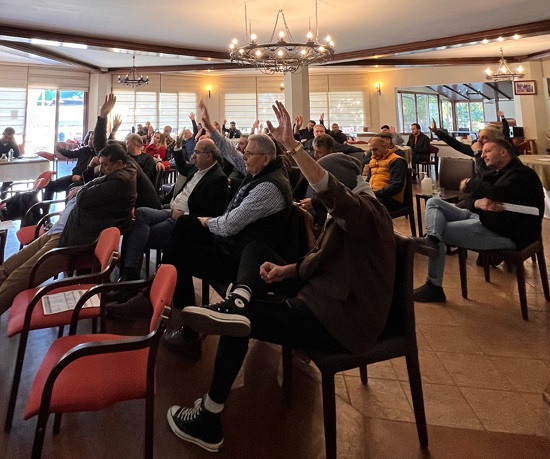 Ali Cerit, 4. kez başkanlığa seçildi