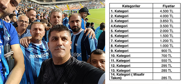 Adana Demirspor taraftarı tepkili!