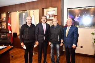 Efsanelerden Başkan Soner Çetin’e Ziyaret