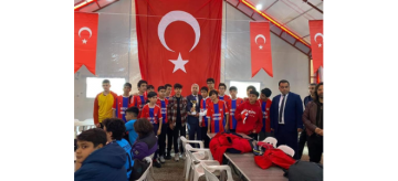 Okullar arası futbol müsabakaları tamamlandı