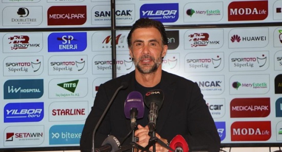 Erdoğan: Oyuncularımı da Adana Demirspor’u da kutluyorum