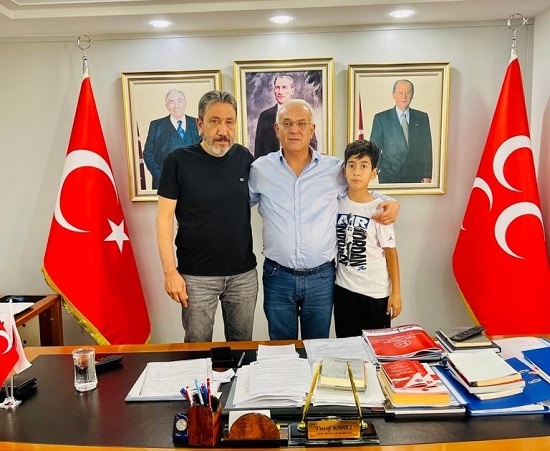 Menderes Kutlu, “İl Başkanı Yusuf Kanlı’ya teşekkür etti”