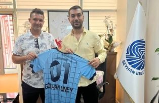 Kamil Aslan’dan Gökhan Üney’e Zyaret