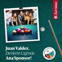 ”Juan Valdez’in Ana Sponsorluğundaki 3 Bant Bilardo Şampiyonası 23 Eylül’e Kadar Devam Ediyor”