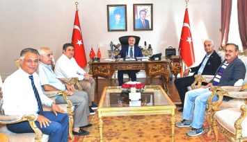 Yerel Medya Güçbirliği Platformu’ndan Vali Köşger’e ziyaret