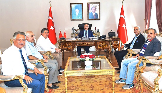 Yerel Medya Güçbirliği Platformu’ndan Vali Köşger’e ziyaret