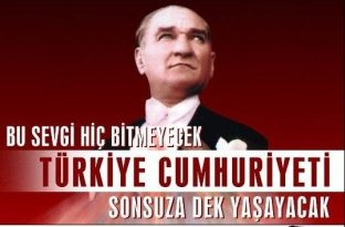 Cumhuriyetimiz 100. Yaşında Kutlu Olsun