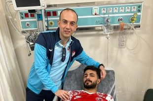 futbolcunun Hayatını Kurtaran Abdülkerim Dalgaç’a Teşekkür