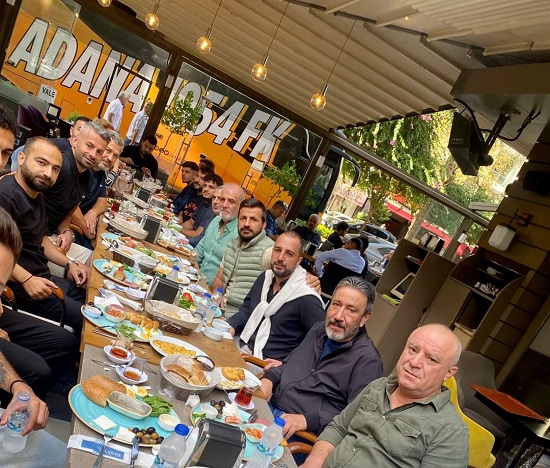 Cahit Öztok, Adana 1954 FK ailesine kahvaltı verdi