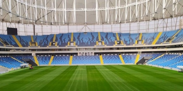 Stadın bakımı tamamlandı