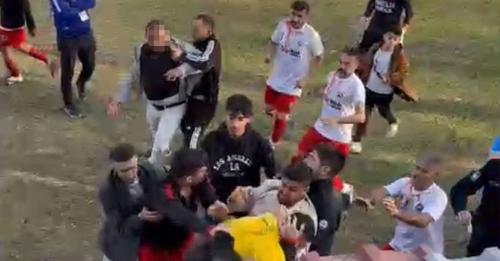 Amatör Lig Maçı Kavga Nedeniyle Tatil Edildi