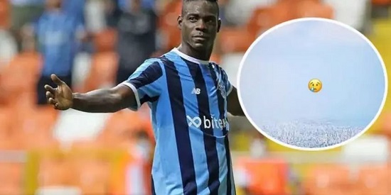 Balotelli ‘gözyaşlarıyla’ Demirspor’a veda etti