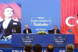 Sarı lacivertli iş insanları, Aziz Yıldırım’ı ağırladı