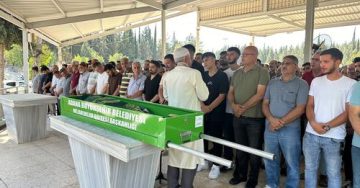 İrfan Can Eğribayat’ın Babası Adana’da Toprağa Verildi