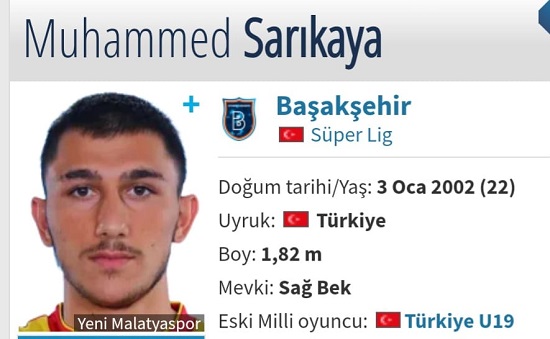 Muhammed Sarıkaya Adanaspor radarında.