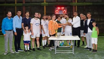 Av. Savaş Bedir Futbol Turnuvasında Şampiyon Adana Bim Oldu