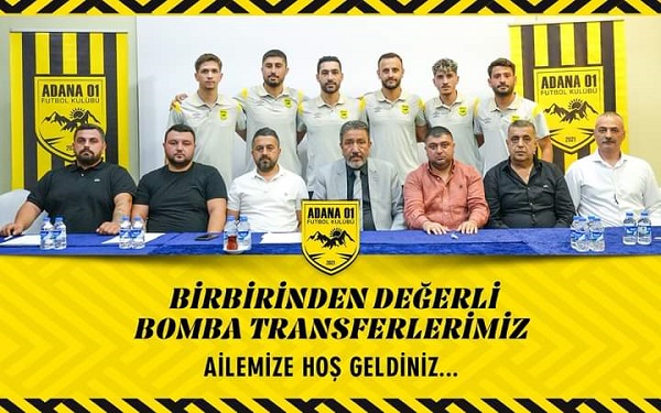 Adana 01 Futbol Kulübü Transferde Hız Kesmiyor