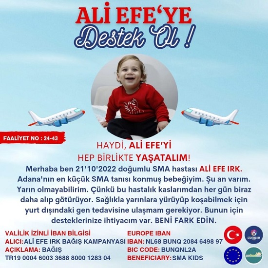 Ali Efe’yi Birlikte Yaşatalım