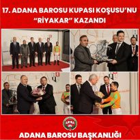 17. Adana Barosu Kupası Koşusu’nu “Riyakar” Kazandı