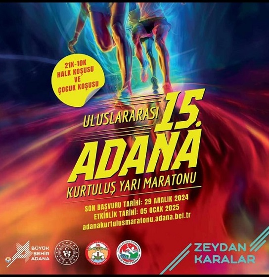 15. Adana Uluslararası Kurtuluş Yarı Maratonu