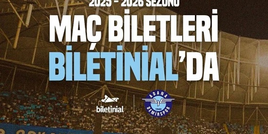 Adana Demirspor’dan Bilet Uyarısı