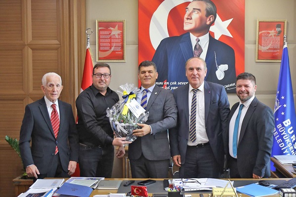 İnegöl Fenerbahçeliler Derneğinden Halisçelik’e Ziyaret