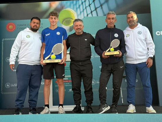 ATDSK tenisçileri Cumhurbaşkanlığı kupasında Adana’ya 3 prestijli kupa