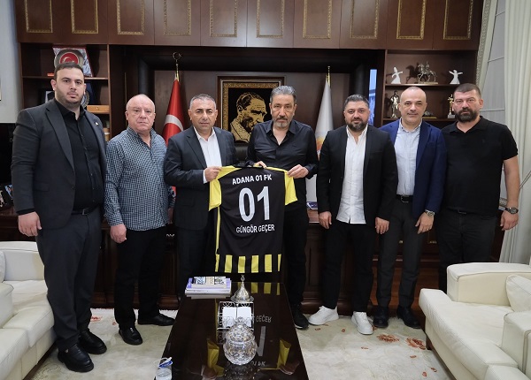 Adana 01 Futbol Kulübü, Yönetiminden Teşekkür Ziyareti