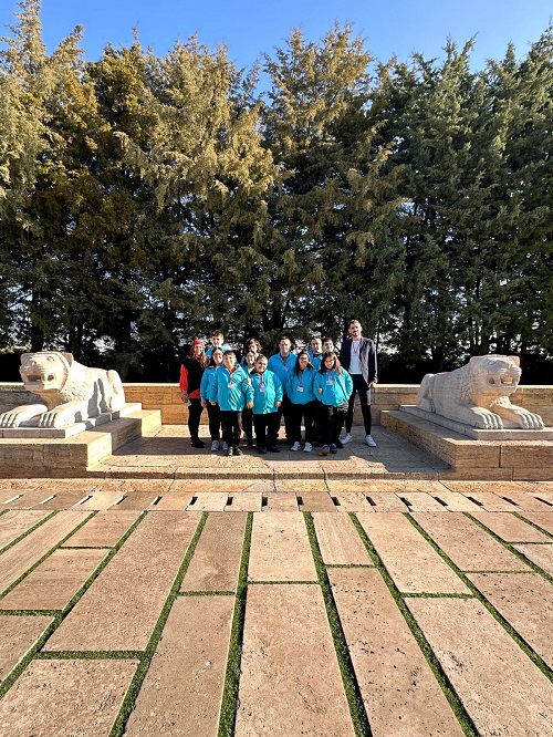 Özel sporcularımız Anıtkabir’i ziyaret etti