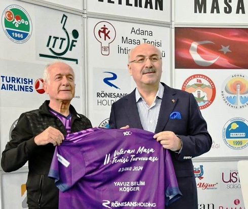 13. Veteranlar Masa Tenisi Turnuvası için geri sayım başladı