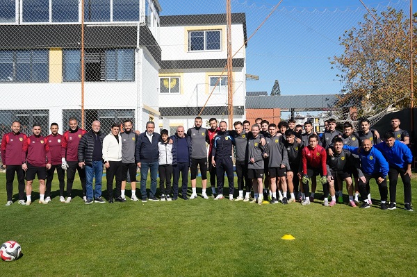 Murat Şahin, Adana 01 Futbol Kulübü’nü ziyaret etti