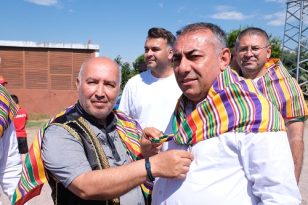 Salbaş Karakucak Güreşleri renkli ve heyecanlı görüntülere sahne oldu  