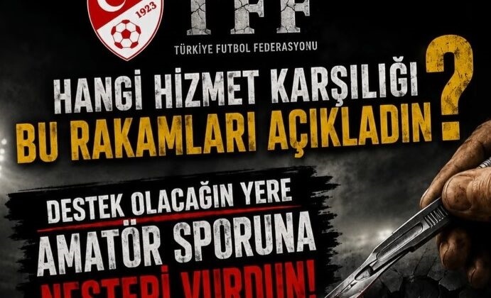 Amatör futbola büyük darbe