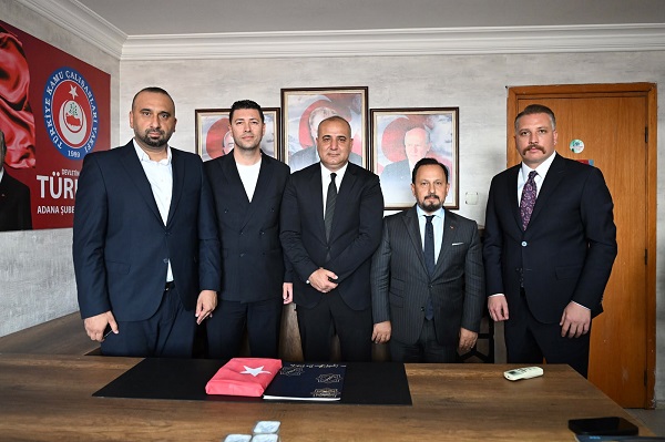 Hakan Yıldırım Ve Bilal Uludağ’dan Türkav Adana’ya Hayırlı Olsun Ziyareti