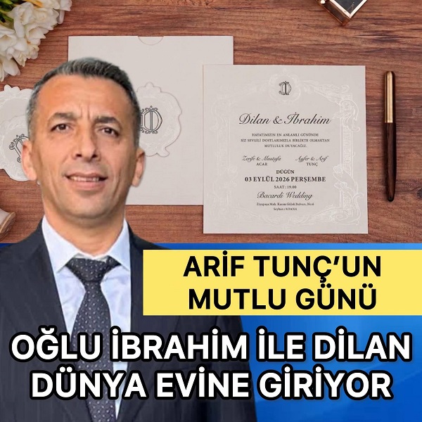 Arif Tunç’un Mutlu Günü