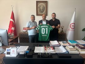 Sariçam Kürkçüler Spor’dan Nihat Döngele’ye Hayırlı Olsun Ziyareti
